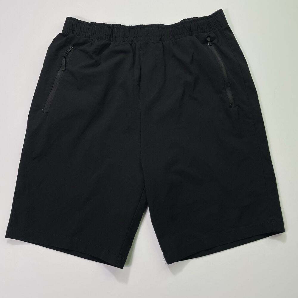 Nomad Shorts Men’s Medium Athletic 7” Inseam Black Zipper Pockets